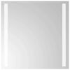 vidaXL LED kupaonsko ogledalo 40x40 cm