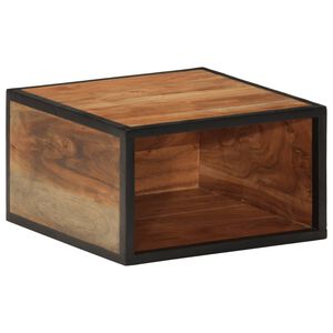 vidaXL Zidni noćni ormarić 35 x 35 x 20 cm od masivnog drva bagrema