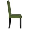 vidaXL Blagovaonske stolice 4 kom tamnozelene bar&scaron;unaste