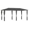 vidaXL Sjenica s navlakama za stupove 2,98x5,3x2,59m antracit 160 g/m&sup2;
