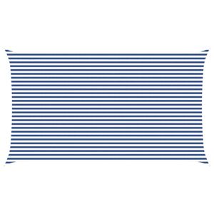 vidaXL Jedro za sunce Plava i bijela 7 x 4 m 100% poliester Oxford
