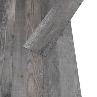 vidaXL Nesamoljepljive podne obloge PVC 5,26 m² 2 mm industrijsko drvo