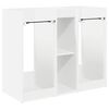 vidaXL Golf ormar Jednobojno Bijelo 102 x 45 x 85,5 cm
