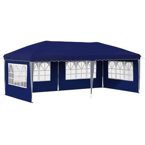 vidaXL Rastezljivi &scaron;ator za zabave 575 x 289 x 245 cm Plava