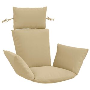 vidaXL Adirondack Jastučić PUTTEN 100% poliester Bež 60 x 145 x 10 cm