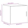 vidaXL Zidni ormarić boja betona 45x42,5x40 cm od konstruiranog drva