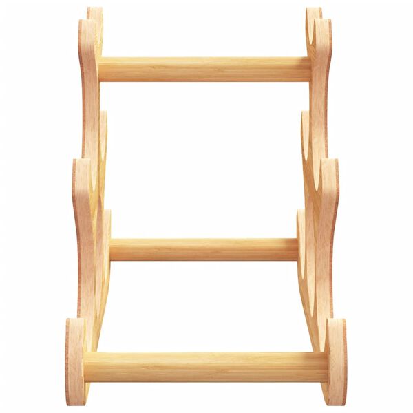 vidaXL Stalak za vino za 6 boca 35 x 18 x 25,5 cm od bambusa