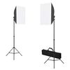 vidaXL Fotografska oprema sa softboxovima, pozadinom i reflektorom