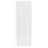 vidaXL Čipkasta zavjesa sa zavjesama Bijelo 260 x 150 cm Poliester
