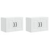 vidaXL Ploča za perilicu posuđa Kalmar 2 pcs Bijelo 60 x 31 x 40 cm