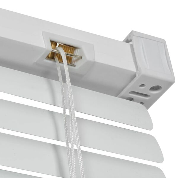 vidaXL Prozorske Rolete Aluminijske 100x130 cm Bijele