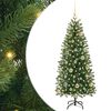 vidaXL Umjetno božićno drvce Zelena 120 cm PE i PVC