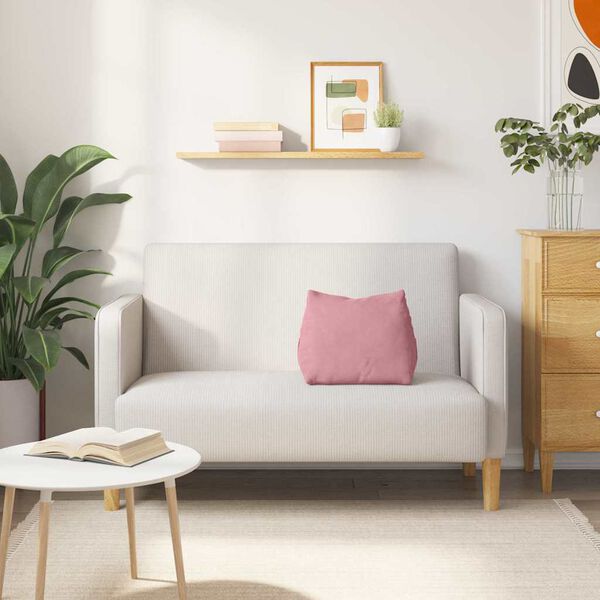 vidaXL Jastuk za leđa Ružičasta 45 x 20 x 35 cm Kordura tekstil