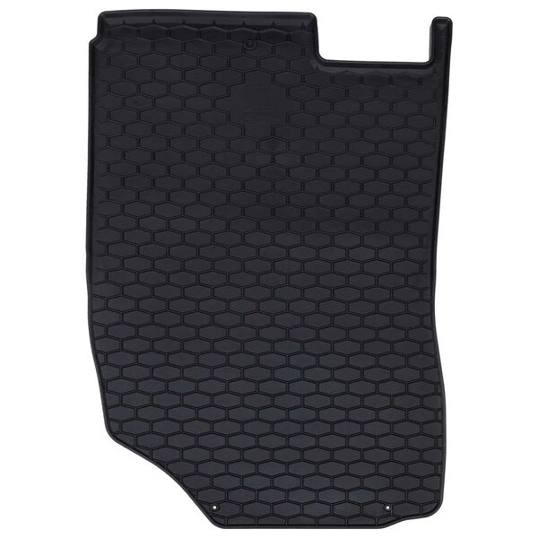 vidaXL Auto tepih 4 pcs Crna prikladno za HYUNDAI i20 2014-2019 Guma