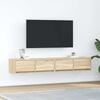 vidaXL TV ormarići 2kom boja hrasta 80x31x25,5 cm konstruiranog drva