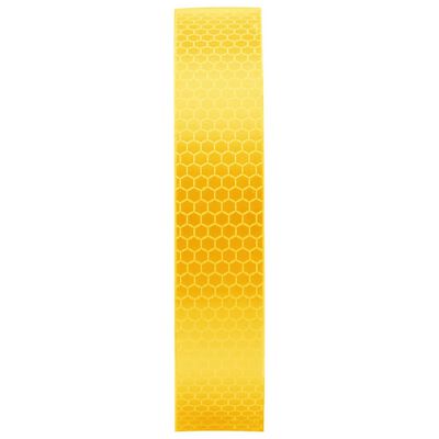 vidaXL Reflektirajuća traka žuta 2,5 cm x 20 m PVC