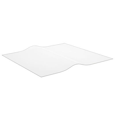vidaXL Zaštita za stol mat 80x80 cm 1,6 mm PVC