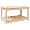 vidaXL Vrtni stol 82,5 x 50,5 x 45 cm od masivne borovine