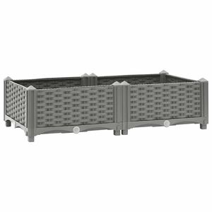 vidaXL Povi&scaron;ena gredica 80 x 40 x 23 cm od polipropilena