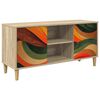 vidaXL TV ormar BONN 102 x 33 x 50 cm Sonoma Konstruirano drvo