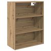 vidaXL Highboard Umjetnički hrast 69,5 x 32,5 x 180 cm