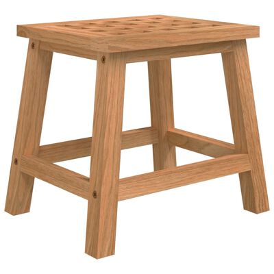 vidaXL Pomoćni stolac 29 x 22,5 x 25,5 cm od masivnog drva oraha