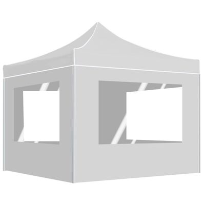 vidaXL Profesionalni sklopivi šator za zabave 3 x 3 m bijeli