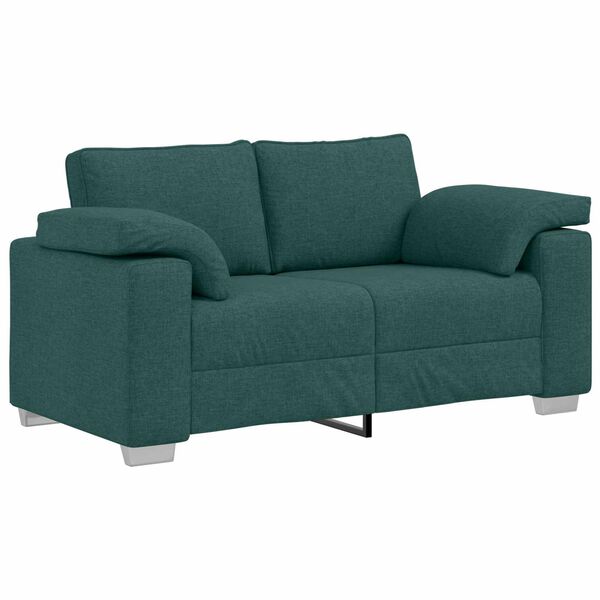 vidaXL Sofa Tamnozelena 160 x 77 x 82 cm tkanina