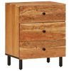 vidaXL Noćni ormarić 50 x 33 x 60 cm od masivnog drva bagrema
