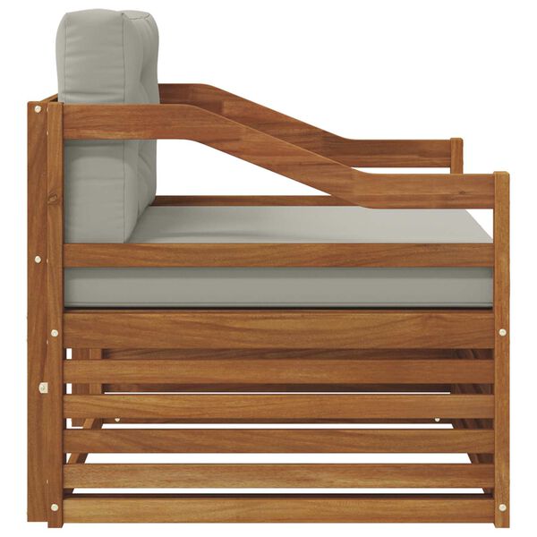 vidaXL Set vanjskih sofa Čvrsto drvo akacije Prirodna