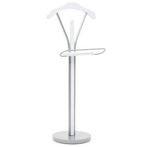 vidaXL Stalak za odijela 45 x 35 x 107 cm bijeli