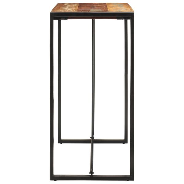 vidaXL Barski stol 110 x 55 x 110 cm od masivnog obnovljenog drva