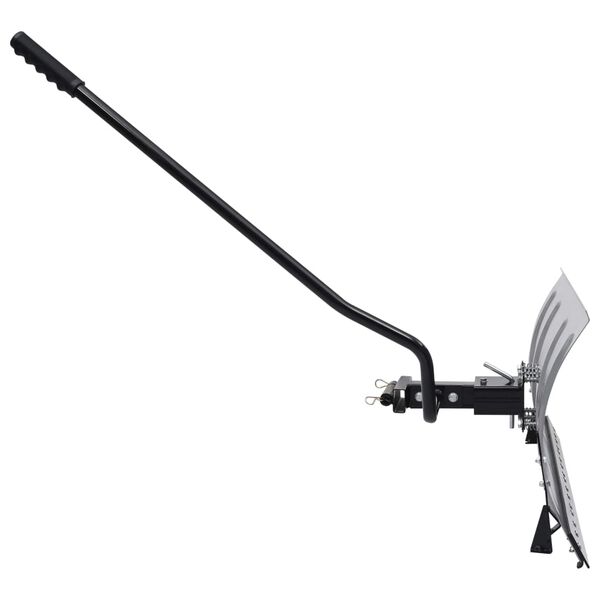 vidaXL Ralica za snijeg za kosilicu s adapterom 100 cm