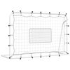 vidaXL Nogometna mreža za odbijanje 184 x 61 x 123 cm željezo i PE