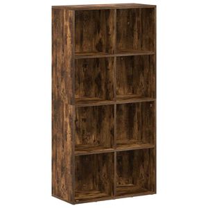 vidaXL Ormarić za knjige boja hrasta 66x30x130 cm konstruirano drvo