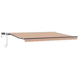 vidaXL Povlačivi tende &Scaron;areni 400 &times; 350 cm Tkanina i Aluminij