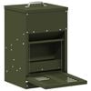vidaXL Feeder s nogom za piliće Maslinasto zelena 25 x 42 x 40 cm