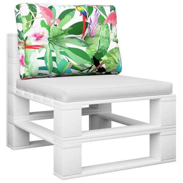 vidaXL Jastuk za palete vi&scaron;ebojni 60 x 40 x 12 cm od tkanine