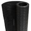vidaXL Balkonski zaslon crni 600 x 100 cm od poliratana