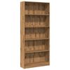 vidaXL Regal za knjige boja hrasta 80x24x176 cm konstruirano drvo