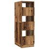 vidaXL Ormar za pranje rublja s pohranom Staro drvo 50 x 68 x 162 cm