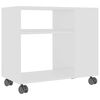 vidaXL Bočni stolić bijeli 70 x 35 x 60,5 cm od konstruiranog drva