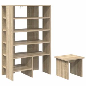 vidaXL Ormar za cipele 2 kom. 62 x 35 x 100 cm Konstruirano drvo