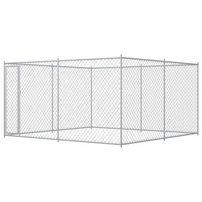 vidaXL Vanjski kavez za pse 383 x 383 x 185 cm