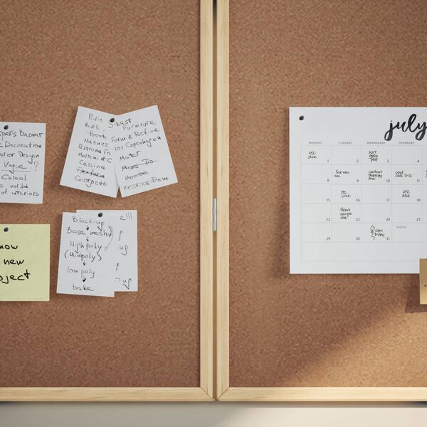 vidaXL Bilten ploča Smeđa 80 x 80 x 1.4 cm Masivna borovina