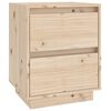 vidaXL Noćni ormarić 40 x 35 x 50 cm od masivne borovine