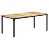 vidaXL Blagovaonski stol 180 x 90 x 76 cm od grubog drva manga