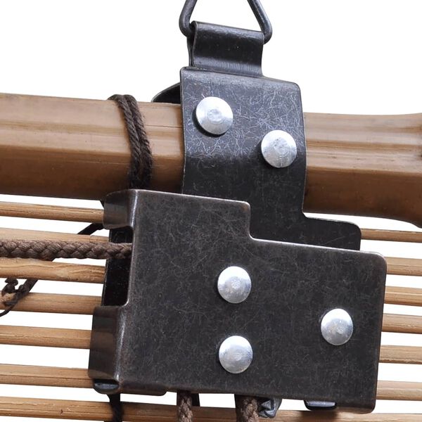 Smeđe rolete od bambusa 140 x 160 cm