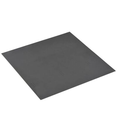 vidaXL Samoljepljive podne obloge PVC 5,11 m² crne mramorne
