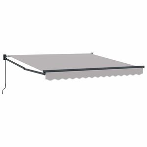 vidaXL Povlačivi tende Svjetlosiva 300 x 250 x 165 cm